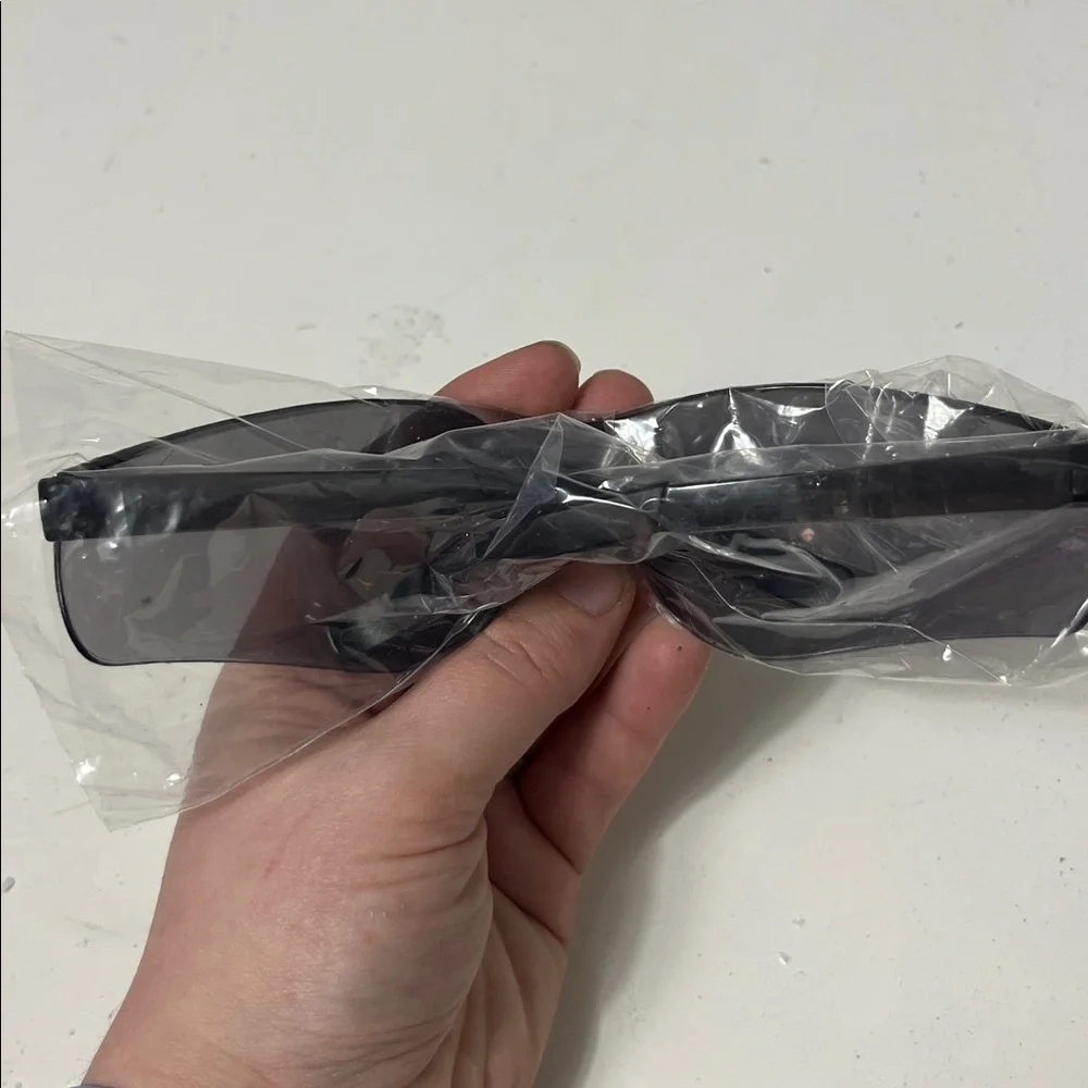Amazon Men’s Black Plastic Thin Sunglasses Brand New